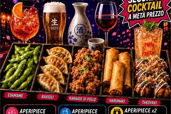 AperiPiece: l’aperitivo in stile anime